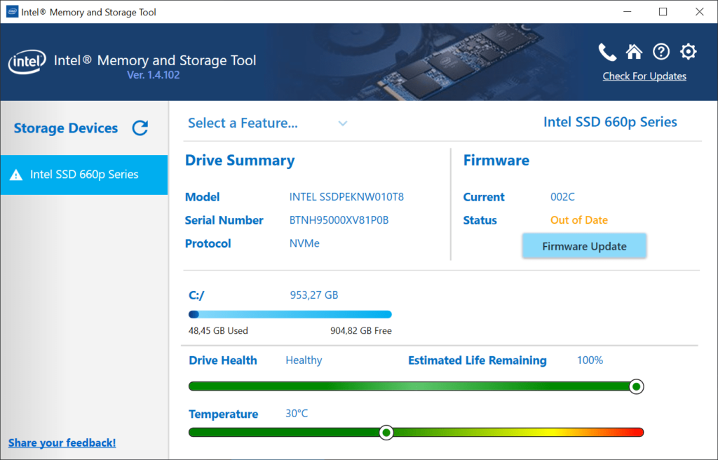 Intel Memory and Storage Tool: Detaylı İnceleme - Teknoteleskop